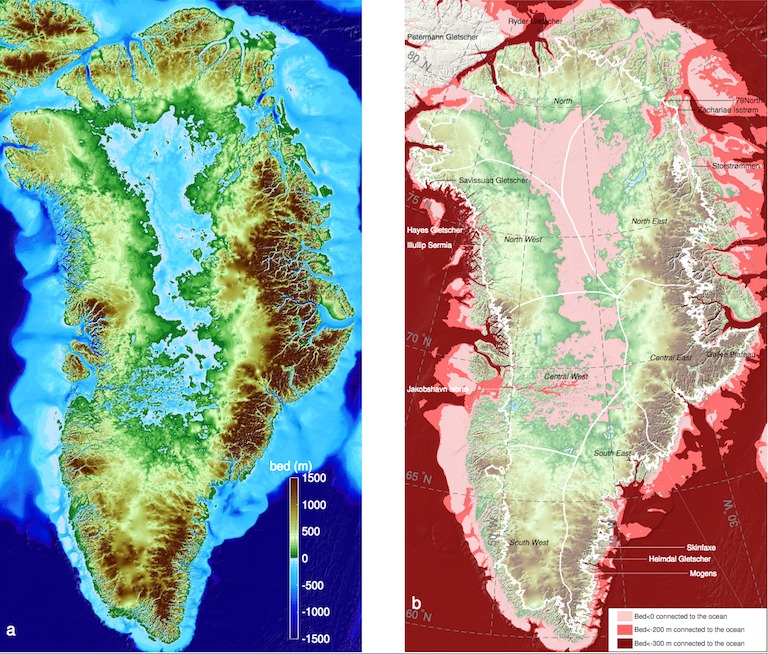 Greenland glaciers