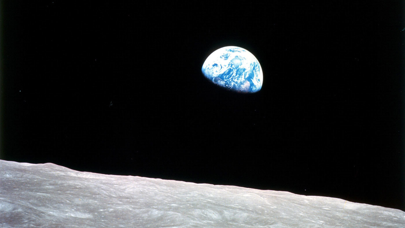 Earthrise by Apollo 8 astronaut William Anders, December 1968