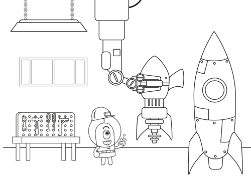 NSC Webb Coloring Template snapshot