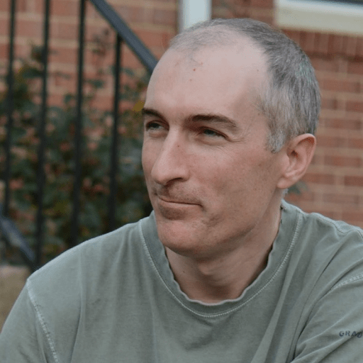 Portrait photo of a smiling man