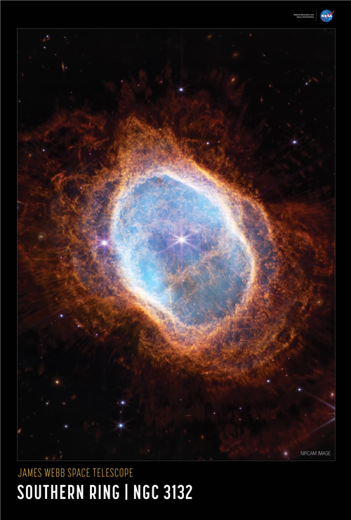 Southern Ring Nebula Poster
