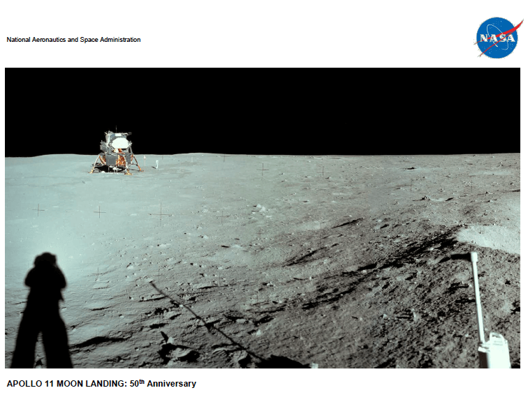 Apollo 11 anniversary litho