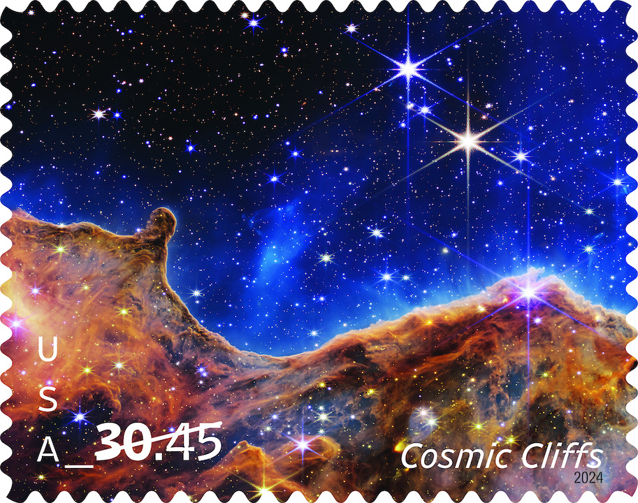 New U.S. Postal Service Stamps Feature Iconic NASA Webb Images - NASA  Science