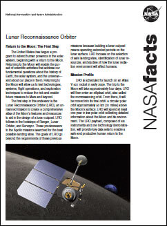 LRO Fact Sheet