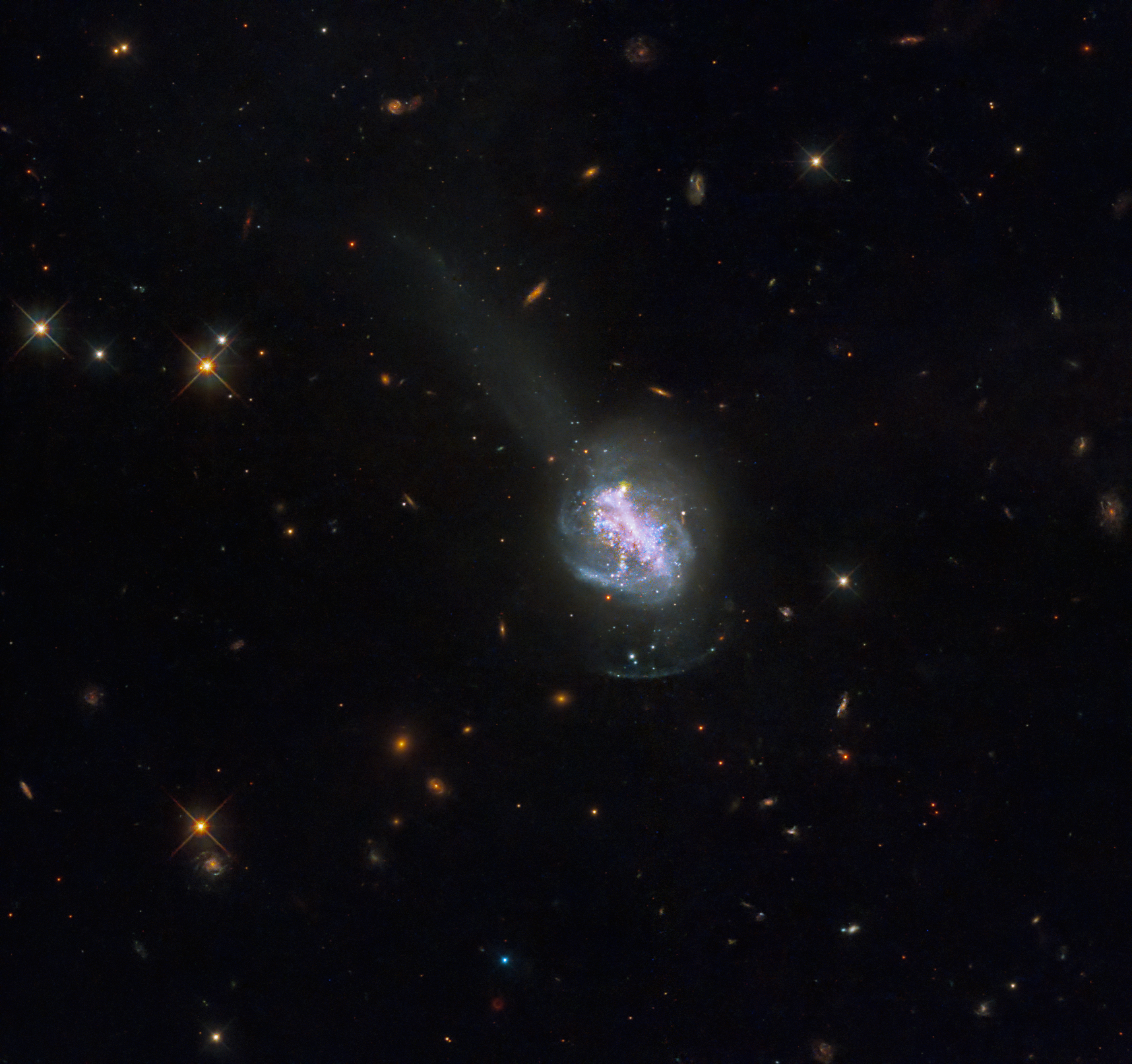 Hubble Sees a Merged Galaxy - NASA Science