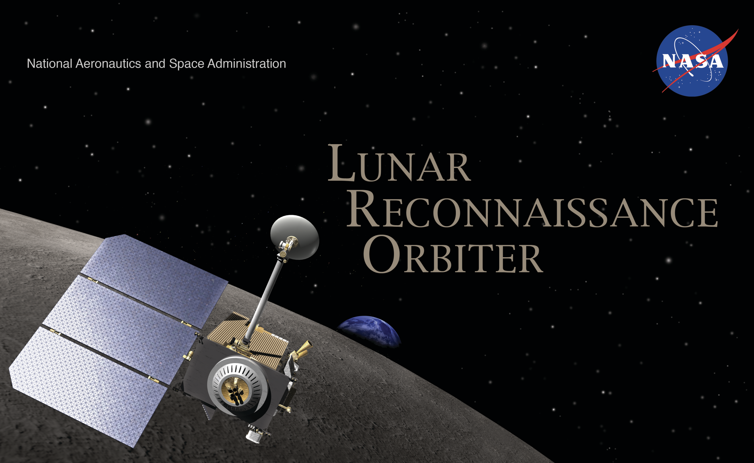 Lunar Reconnaissance Orbiter poster