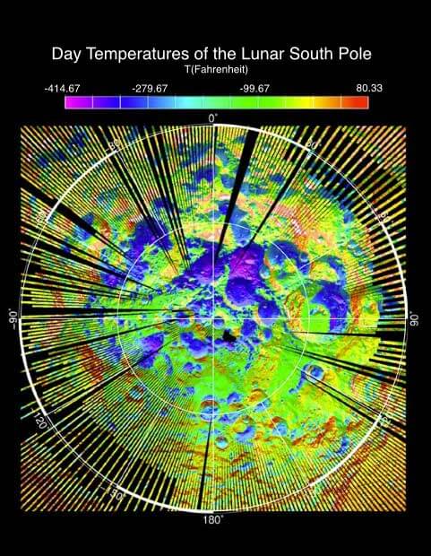 Lunar Daytime and Nighttime Temperatures as seen by Diviner on the Lunar Reconnaissance Orbiter