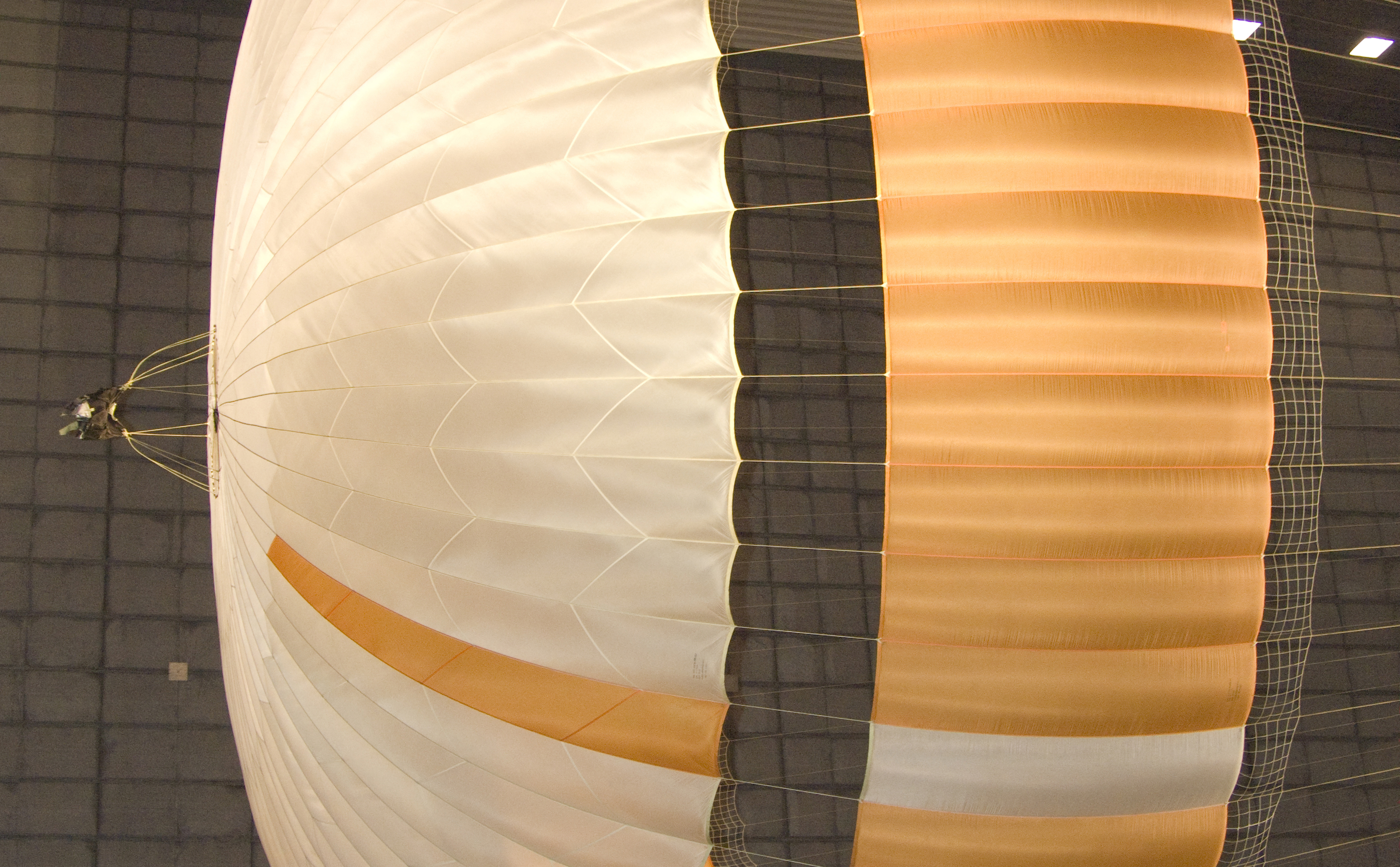 Large Parachute for NASA's Mars Science Laboratory