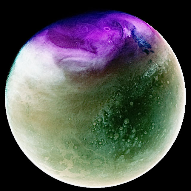 Image of Mars’ northern hemisphere