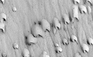 Frost-covered dunes - NASA Science