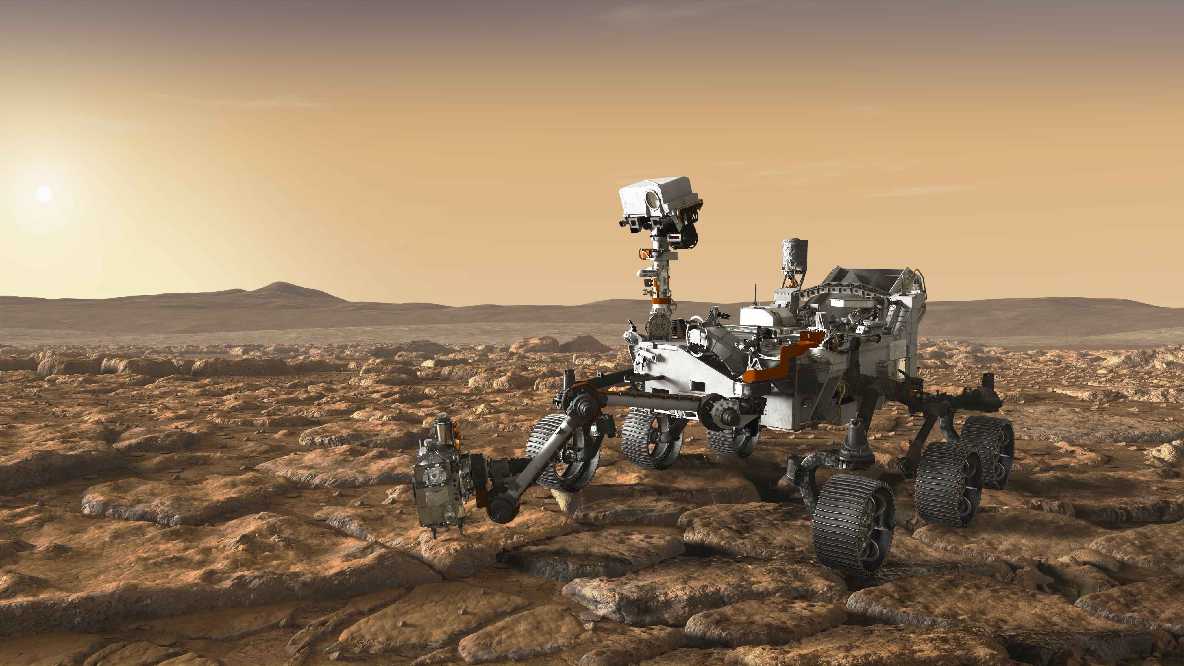 NASA's Mars 2020 Rover Artist's Concept #4