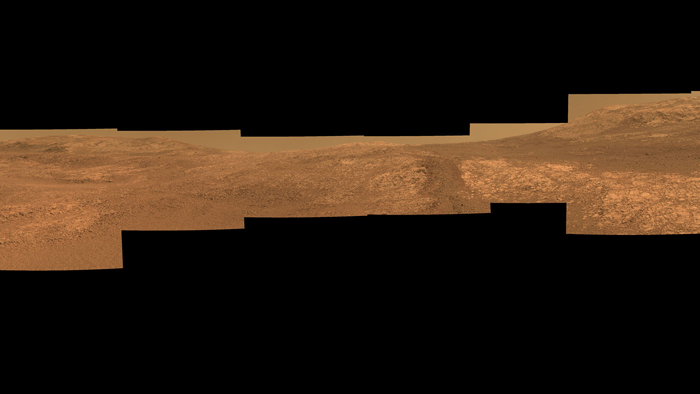 View From Within 'Perseverance Valley' on Mars