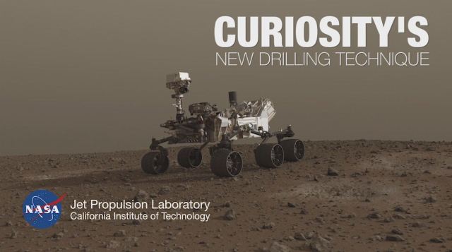 Curiosity S New Drilling Technique Nasa Science