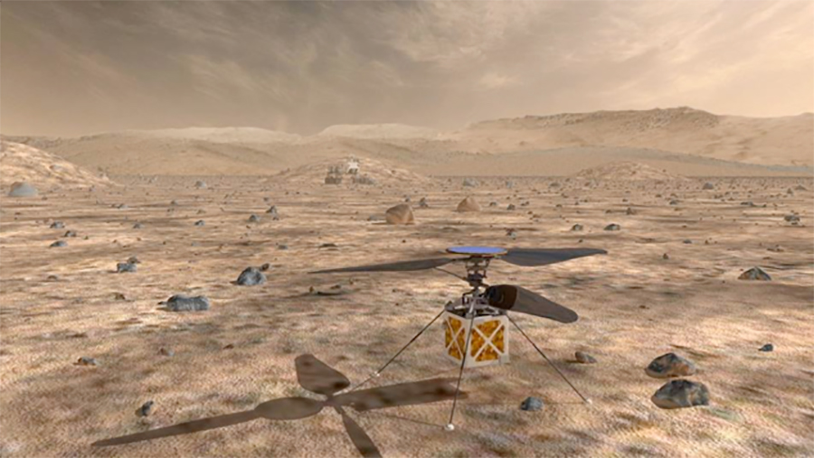 The Mars Helicopter, a small, autonomous rotorcraft, will travel with NASA’s Mars 2020 rover, currently scheduled to launch in July 2020, to demonstrate the viability and potential of heavier-than-air vehicles on the Red Planet.