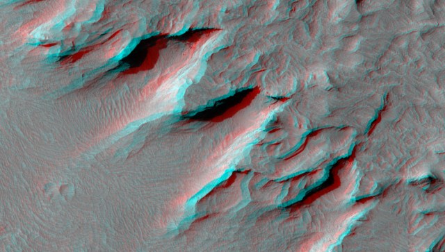 Layers In A Central Mound In Gale Crater 3 D Nasa Science