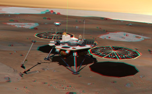 Phoenix Lander on Mars (Stereo) - NASA Science