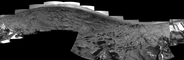 Sol 1296 Left Navigation Camera Cylindrical Perspective Nasa Science