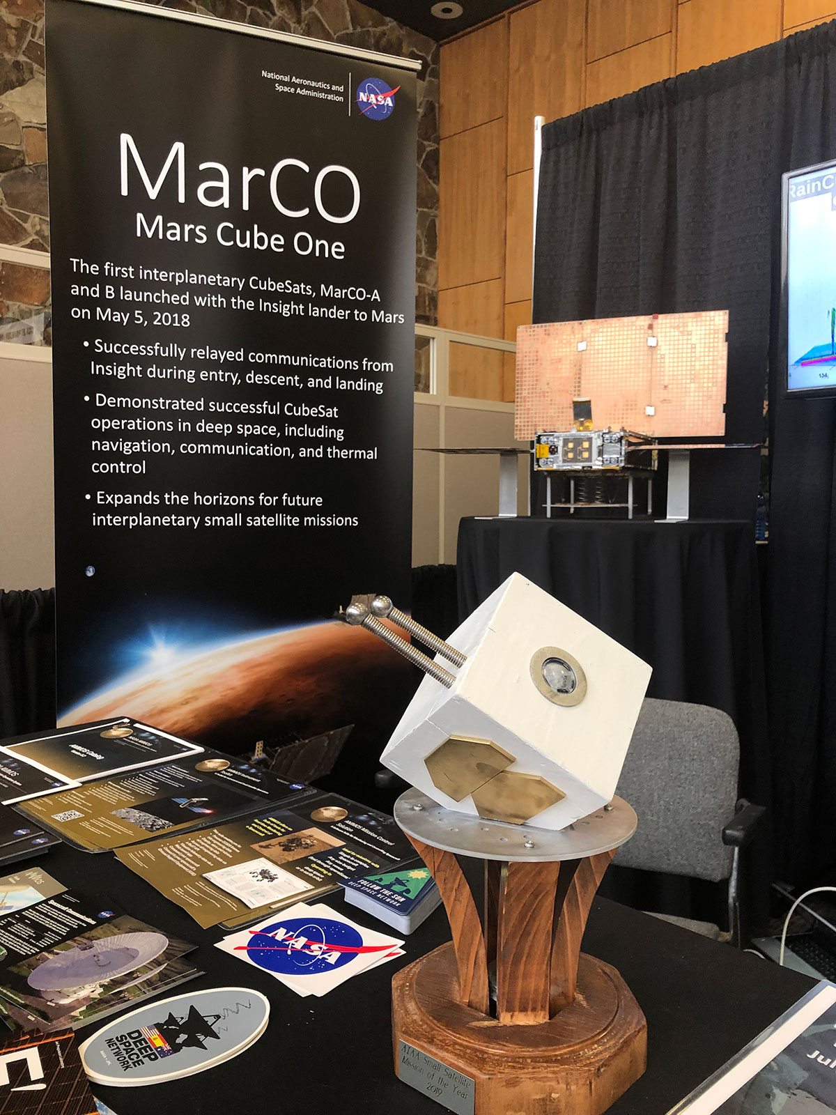 MarCO Award at Small Satellite Conference