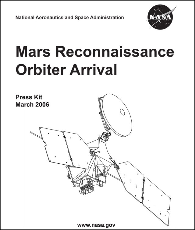 Mars Reconnaissance Orbiter Arrival Press Kit - NASA Science