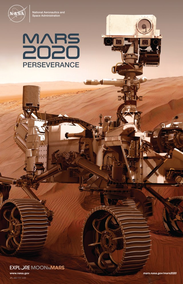 
			Mars 2020 Perseverance Poster - NASA Science			