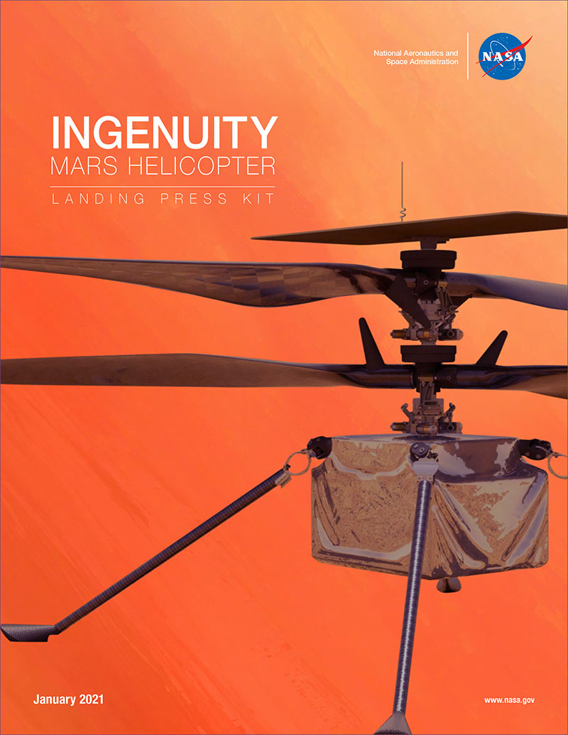 Mars Helicopter Ingenuity Landing Press Kit