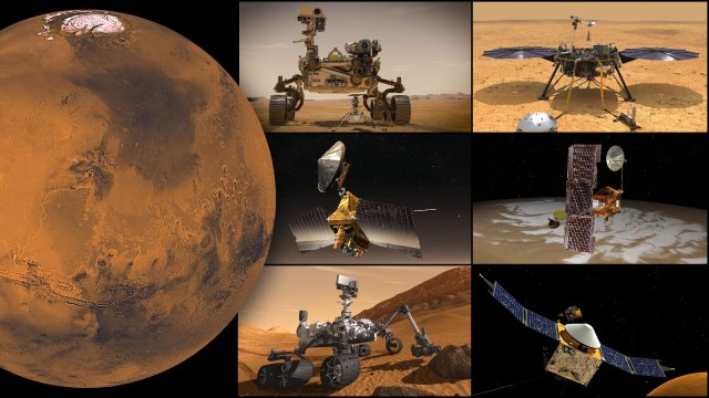 
			NASA's Mars Missions			