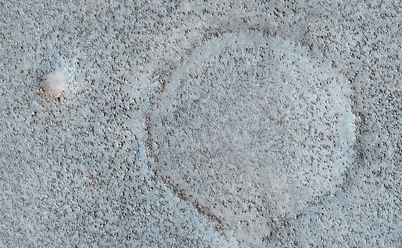 Boulder Strewn Plain in Northern Utopia Planitia