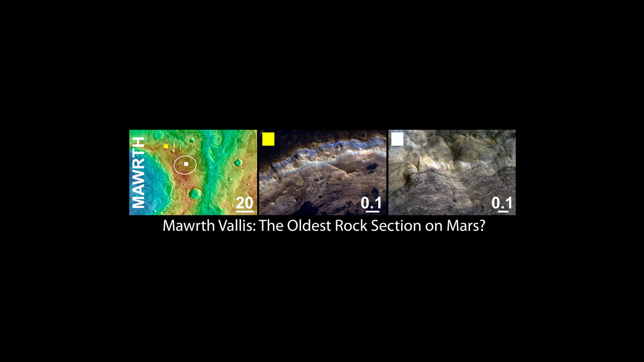 Mawrth Vallis was considered as a landing site for NASA's Mars Science Laboratory mission.