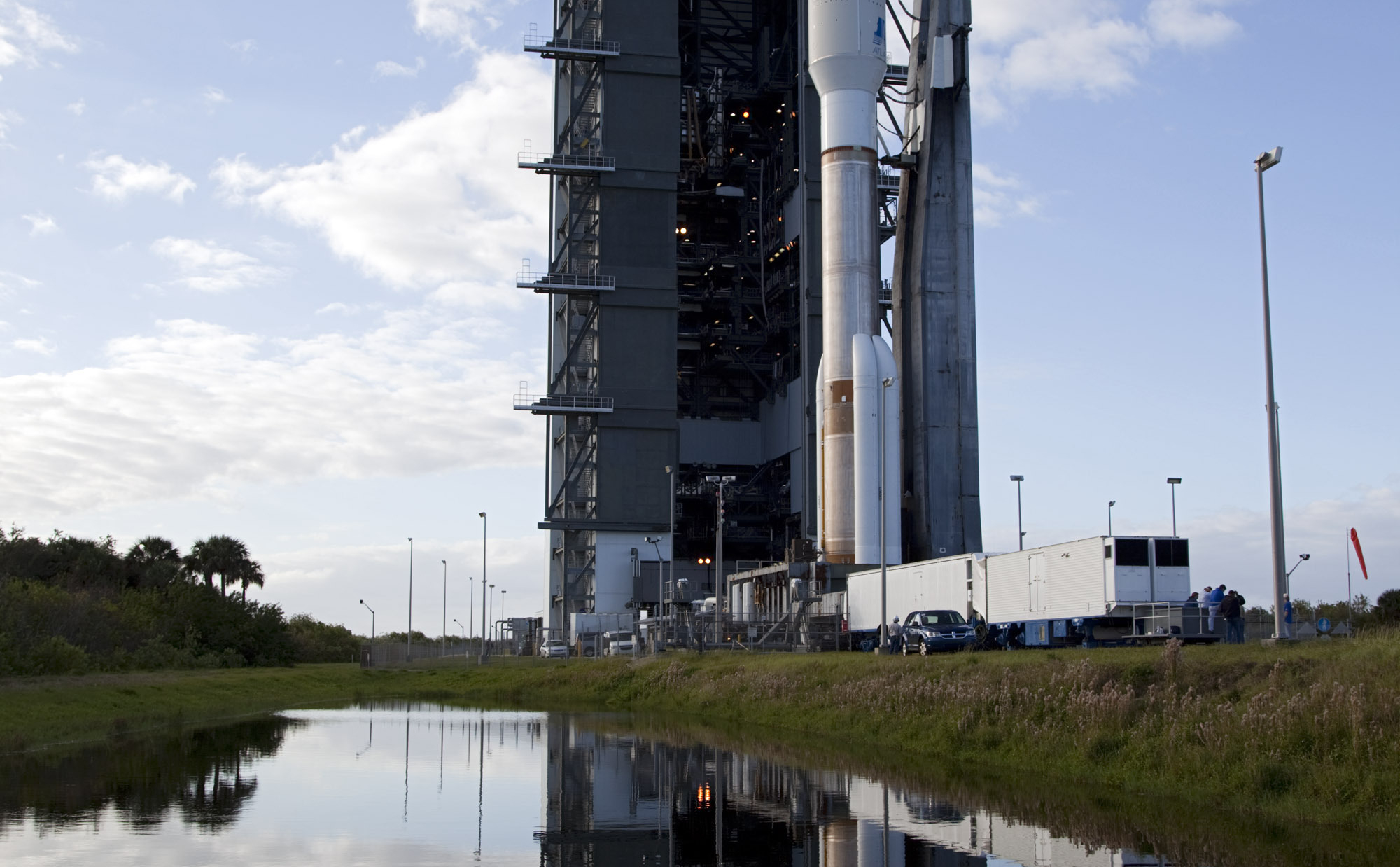 Atlas V Moves to Pad - NASA Science