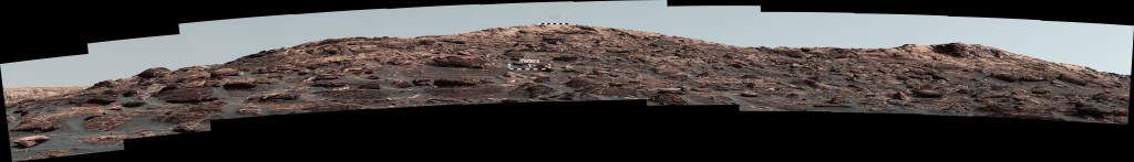 Looking Up at Layers of 'Vera Rubin Ridge' on Sol 1790 - Figure 1 ...