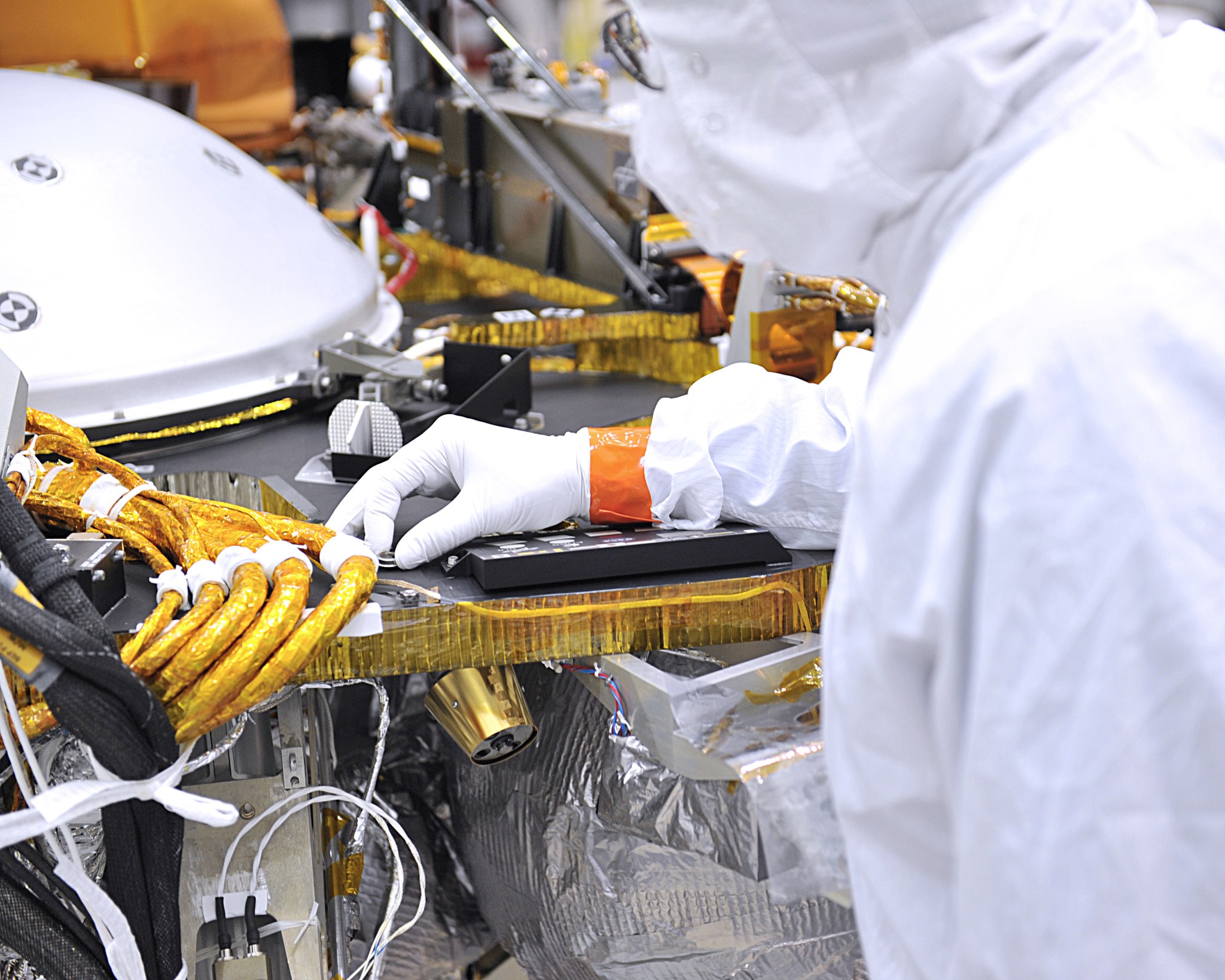 Nasa Intel Second Names Chip is Placed on InSight - NASA Science