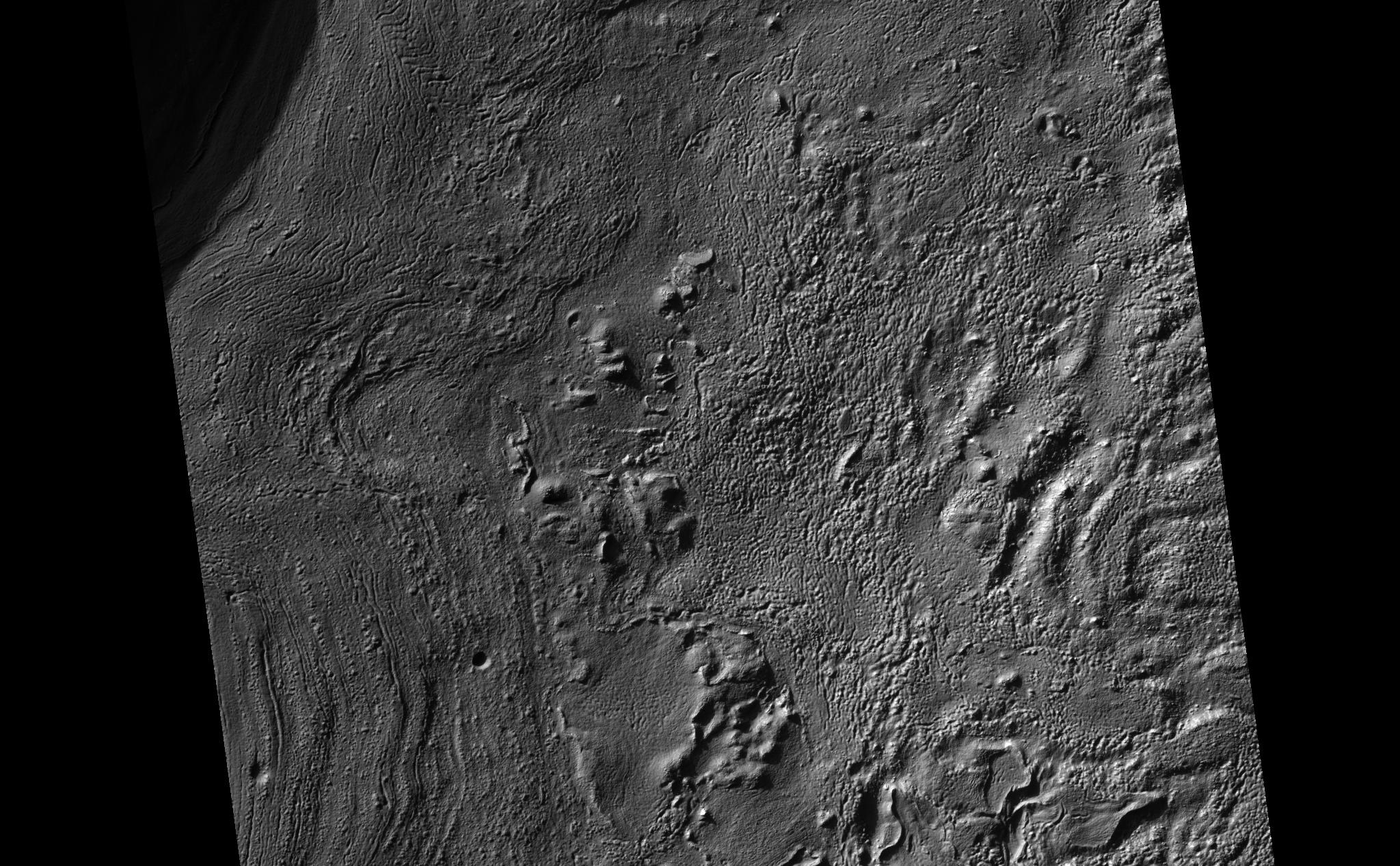 Crater Floor Deposits in Promethei Terra