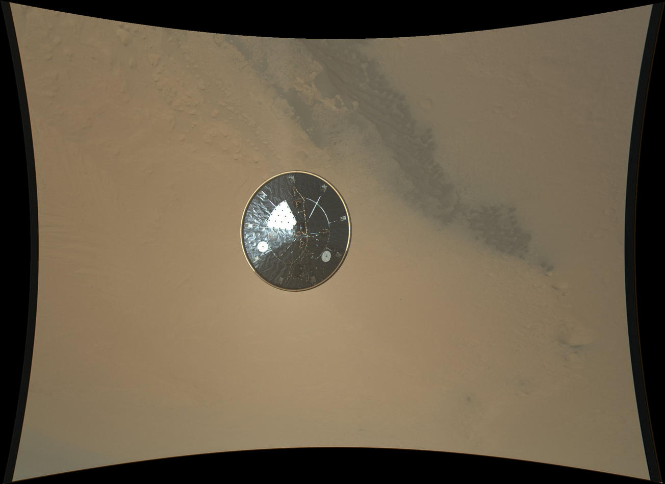 Curiosity's Heat Shield in Detail