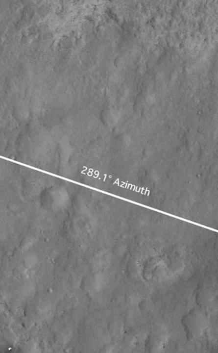 Inspecting Curiosity's Descent Stage Crash Site