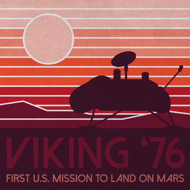 Viking 40 Year Anniversary Artwork: Lander Silhouette - NASA Science