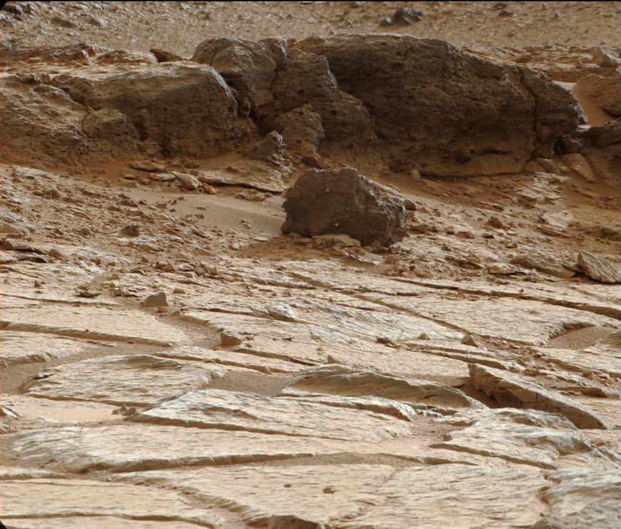 'Point Lake' Outcrop in Gale Crater
