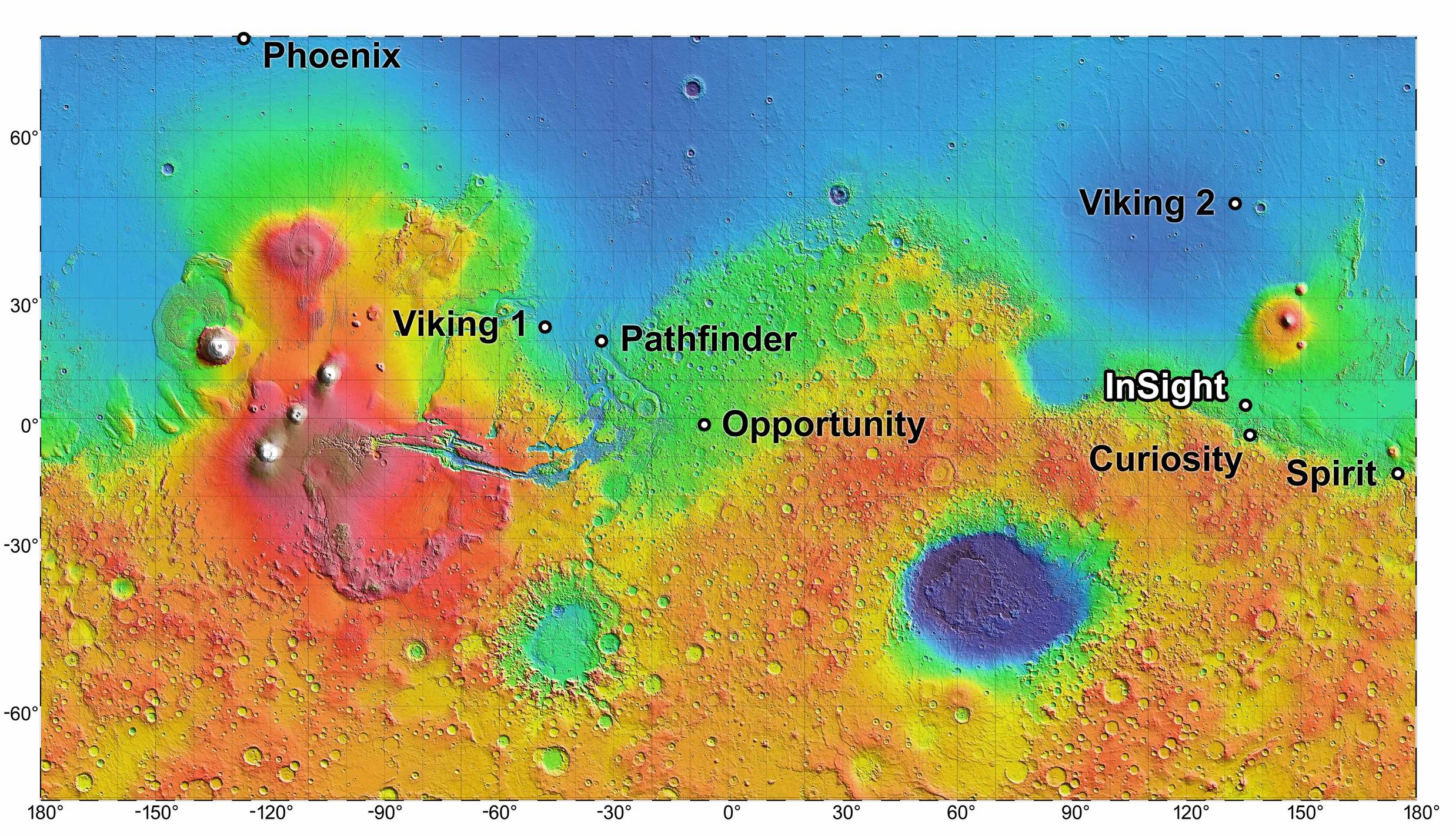 NASA's InSight mission will land in the Elysium Planitia region of Mars. InSight -- an acronym for Interior Exploration using Seismic Investigations, Geodesy and Heat Transport -- will study the deep interior of Mars to improve understanding of the processes that formed and shaped rocky planets, including Earth and its Moon.