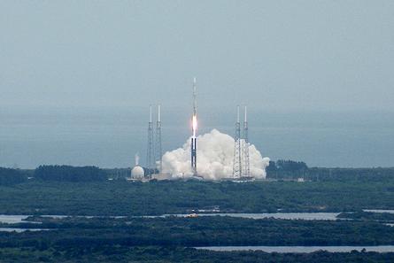 The United Launch Alliance Atlas V rocket lifts off from Space Launch Complex-41 at Cape Canaveral Air Force Station carrying the Mars Atmosphere and Volatile Evolution, or MAVEN, spacecraft on a 10-month journey to the Red Planet. Liftoff was at 1:28 p.m. EST.