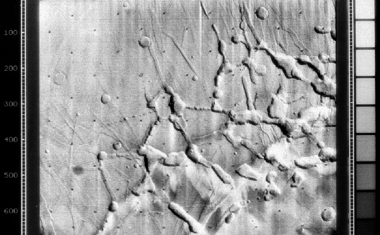 The labyrinth area of western Valles Marineris on Mars