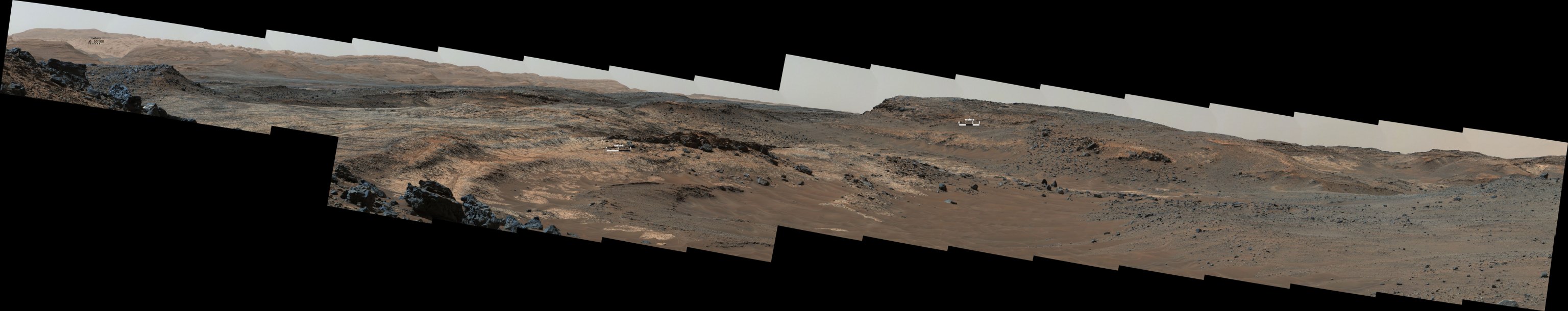 Diverse Terrain Types on Mount Sharp, Mars - NASA Science