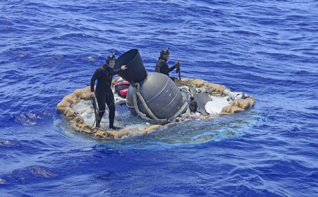 
			Saucer Shoal: LDSD Recovery Off Kauai			