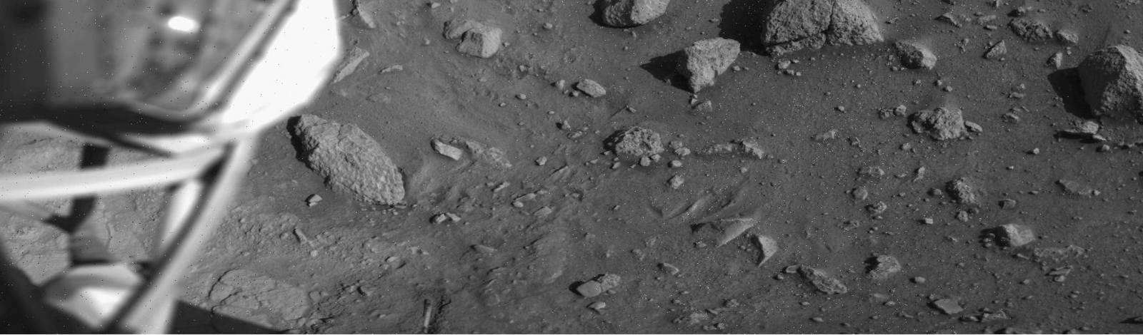 This image was taken by Viking Lander 1 on August 1, 1976, 12 sols after landing.