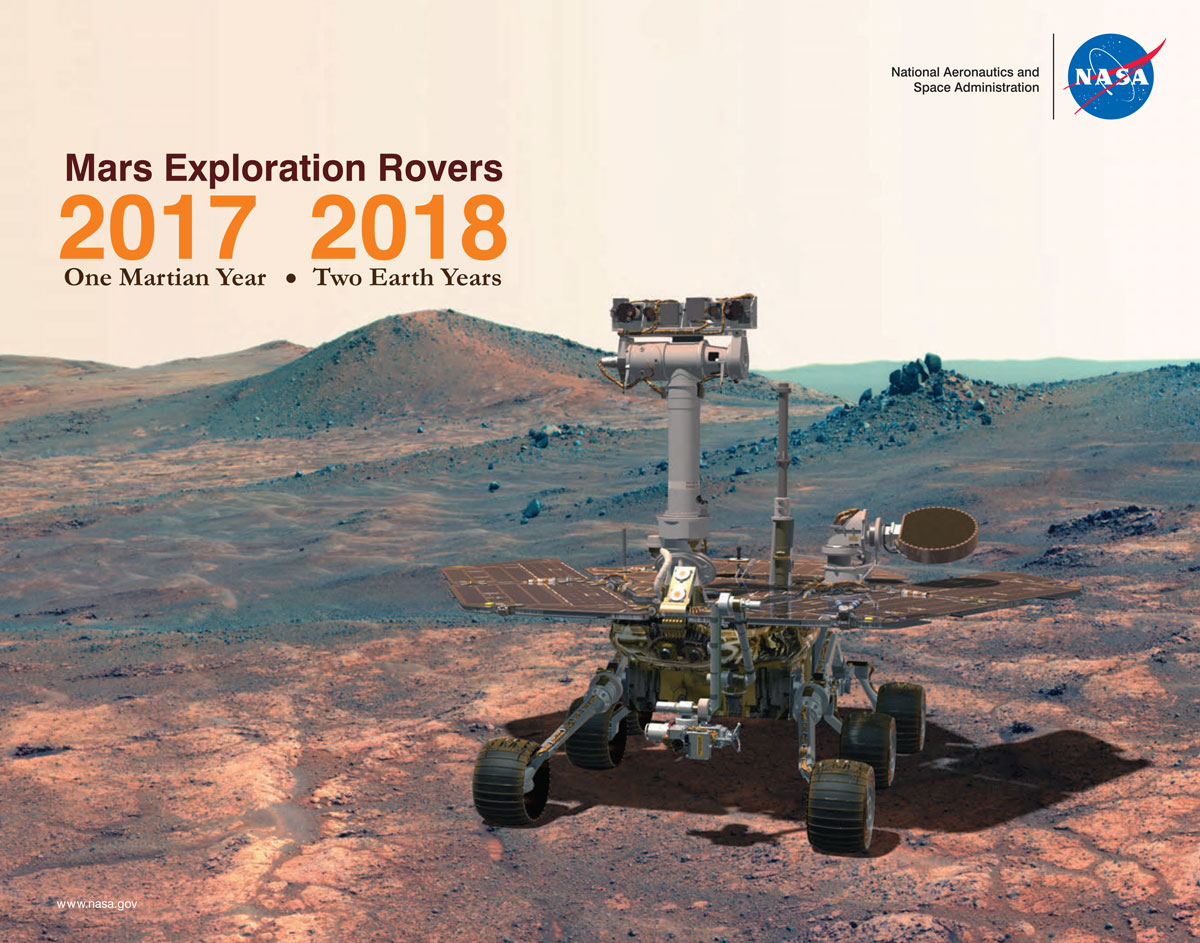 2017 - 2018 Mars Calendar