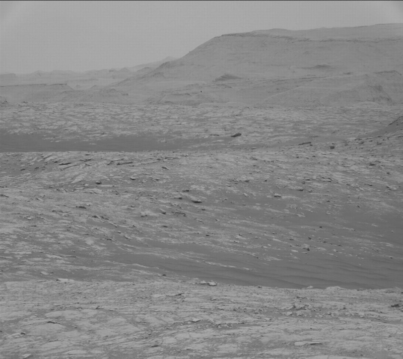 This image was taken by Mast Camera (Mastcam) onboard NASA's Mars rover Curiosity on Sol 2765.