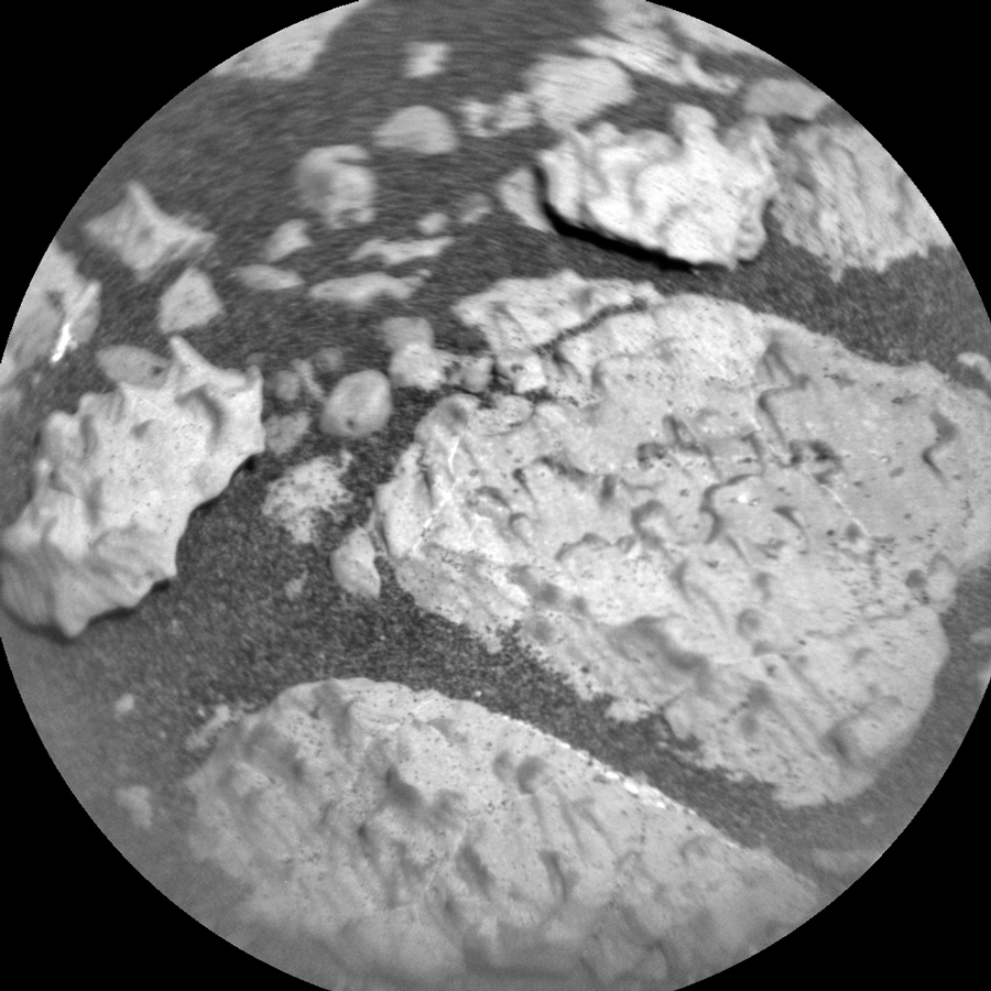 This image was taken by Chemistry &amp; Camera (ChemCam) onboard NASA's Mars rover Curiosity on Sol 2767.