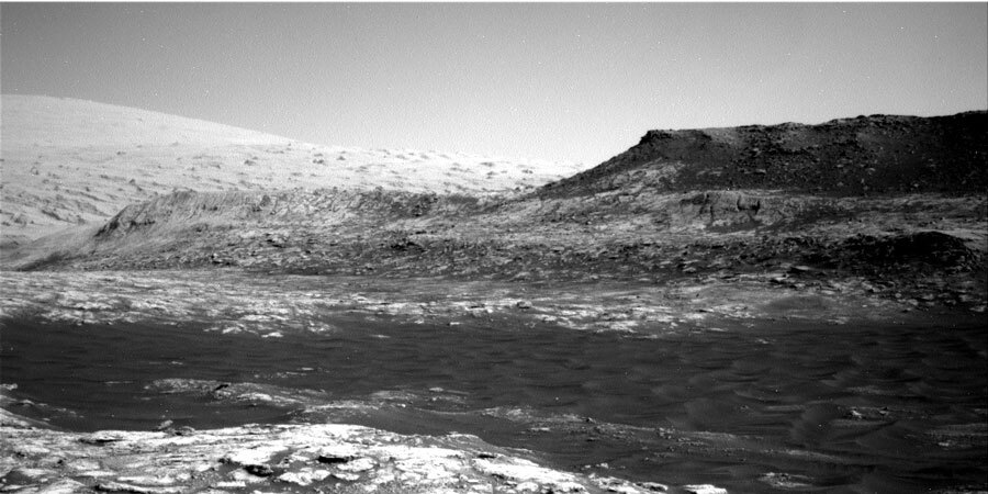 Surface of Mars with Bloodstone Hill