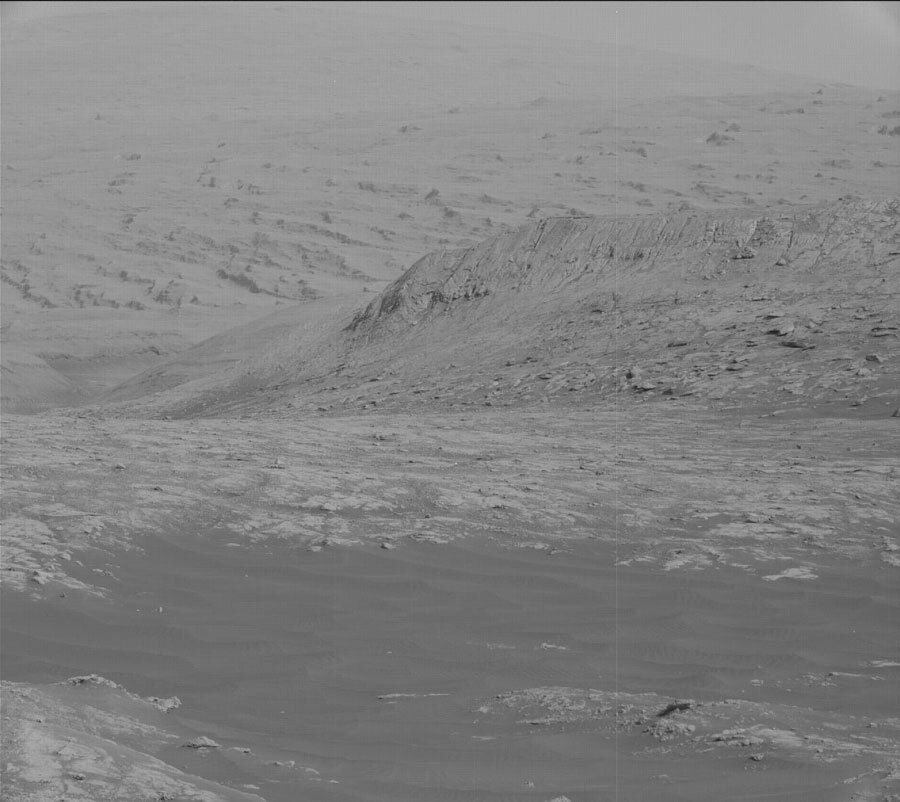 Surface of Mars with Bloodstone Hill