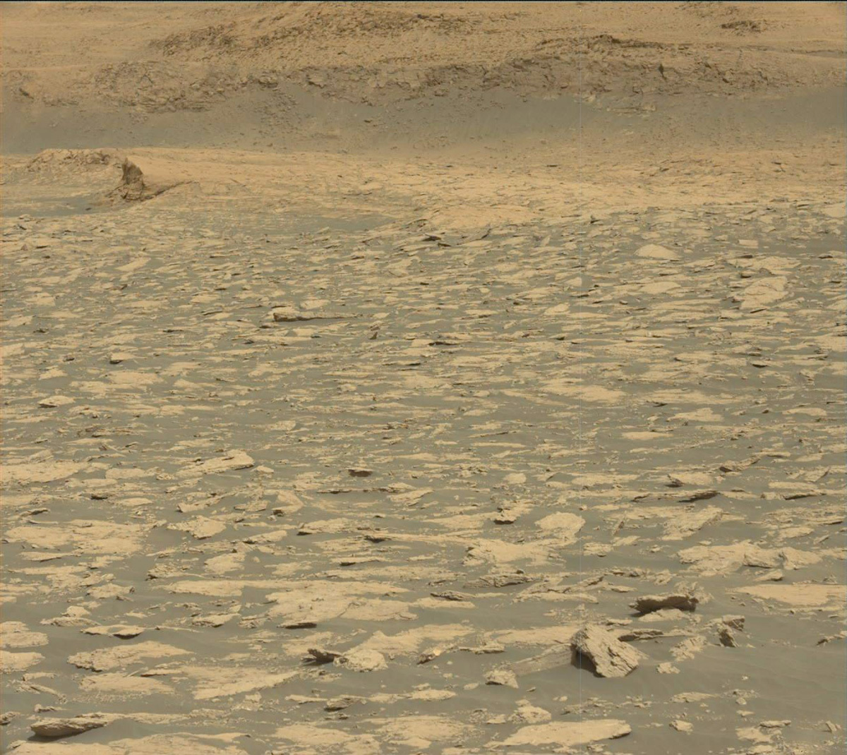 This image was taken by Mast Camera (Mastcam) onboard NASA's Mars rover Curiosity on Sol 3025. Credit: NASA/JPL-Caltech/MSSS. Download image ›