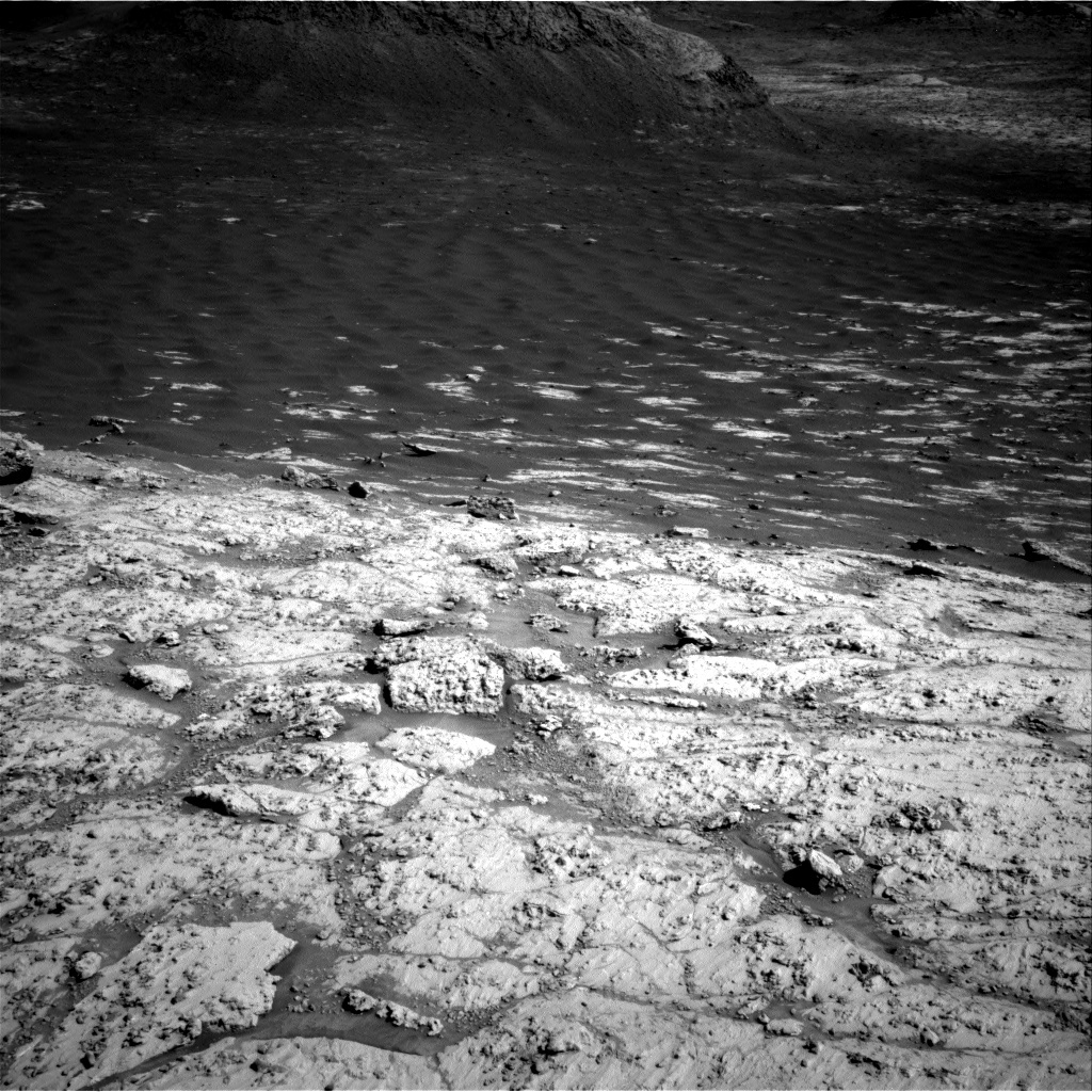 This image was taken by Right Navigation Camera onboard NASA's Mars rover Curiosity on Sol 3136.