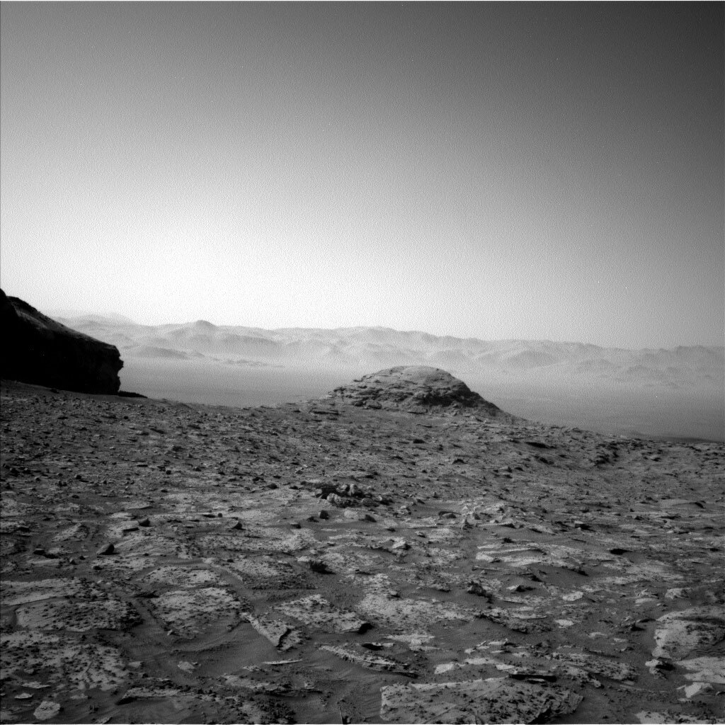 This image was taken by Left Navigation Camera onboard NASA's Mars rover Curiosity on Sol 3331.